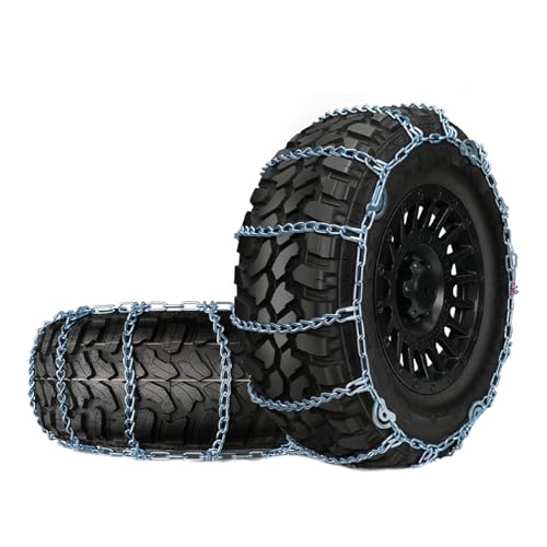 Cadenas de nieve para coche ajustables universales y antideslizantes