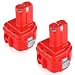 Produktbild 2 Stück 1220 Akku für Makita 12V 4800mAh NI-MH Ersatz Werkzeugakku für Makita 1233 1222 1220 1234 1235 1235B 1235F PA12 192696-2 192698-8 192698-A 193138-9 193157-5