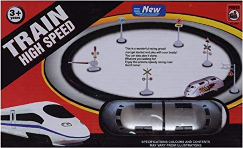 Toyvala High Speed Remote Control Train with flyovers and Track