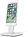 Twelve South HiRise 2 for iPhone/iPad, Silver | Adjustable Charging Stand, Requires Apple Lightning Cable (not Included)