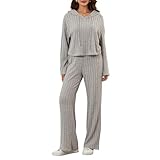 Facile à assortir : l'ensemble de pantalons 2 pièces pour femme peut être facilement assorti avec des t-shirts et des bottes, des chemises et des talons hauts, des chapeaux, des sacs à main et des articles de mode, il vous rendra élégante lorsque vous sortez ou travaillez.