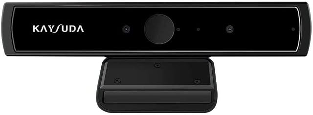 Kaysuda Facial Recognition Infrared Camera for Windows Hello Login, RGB Webcam 720p with Microphone for Streaming Video Conference and Recording for Windows