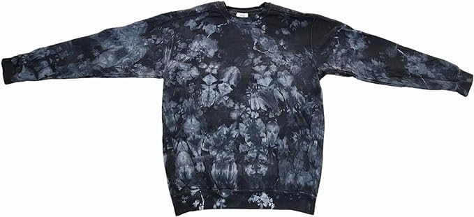 Comfort Colors Men's Crewneck Sweatshirt, Style 1566 (Black Vat, Medium) - Main Image