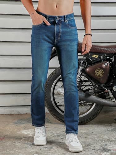Image of HIGH STAR Men's Mid Rise Regular Jeans