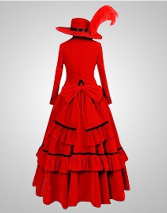 黒執事 マダム・レッド ドレス コスプレ衣装 仮装 お洒落 イベント ハロウィン コスチューム コミケ 変身 変装  big_ac Amazon.co.jp: コスプレ衣装・黒執事 マダム・レッド ドレス