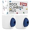 IMPRESA 2 Pack XL 15oz Ceramic Rock...