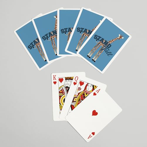 Baraja Póker Retro Estilo Jirafa 52 Cartas para Adultos miniatura 7