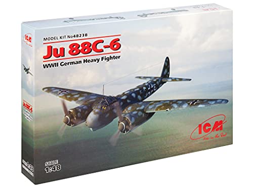 ICM 48238 - Ju 88?-6, WWII German Heavy Fighter - Plastic Military Model Kit - Scale 1:48