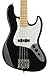 Produktbild Fender 0197702806 USA GEDDY LEE JAZZ BASS AHORN GRIFFBRETT E-Gitarre, Schwarz