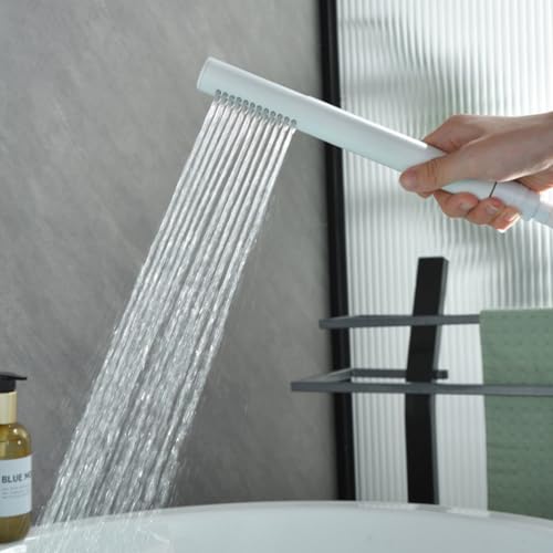 Bathtub Taps mélangeur douche cascade et pommeau gris LWX - 5