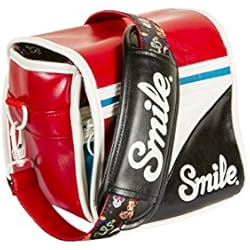 Funda Camara Reflex Smile Smile Pin Up Style - Bolsa reversible para cámara réflex (DSLR), mirrorless, compacta, Multicolor, tamaño S