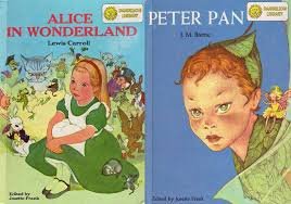 Alice in Wonderland and Peter Pan