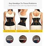 Junlan Sweat Waist Trainer for Women - Sauna Waist Trimmer for Working Out - Image 4