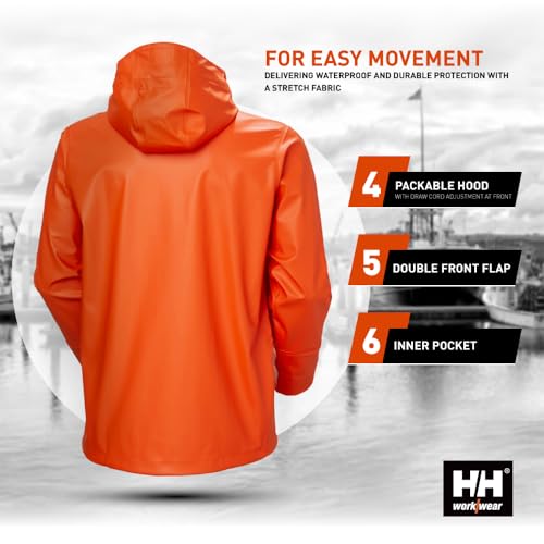 Helly-Hansen mens Gale Rain Jacket