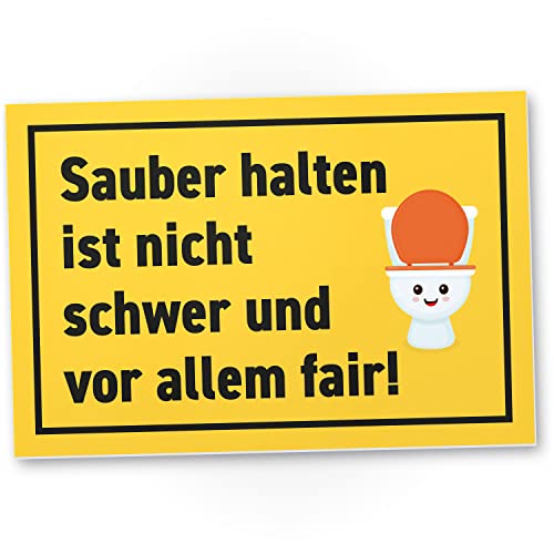 BIKE-label 3D Toilettenaufkleber „So Viel Zeit Muss Sein“ – 70x70 Mm, UV-beständig, Kratzfest, Selbstklebend, Made In Germany