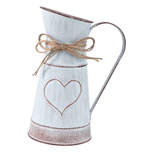 Herzförmiger Blumentopf Aus Eisen Eleganter Pflanzer Für...