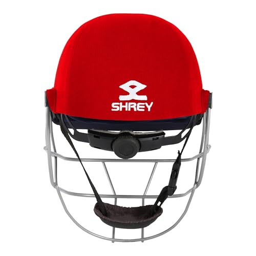Image of Shrey Classic Steel Batting Fixed Visor Cricket Helmet for Men's