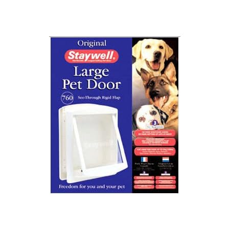 clear dog door flaps