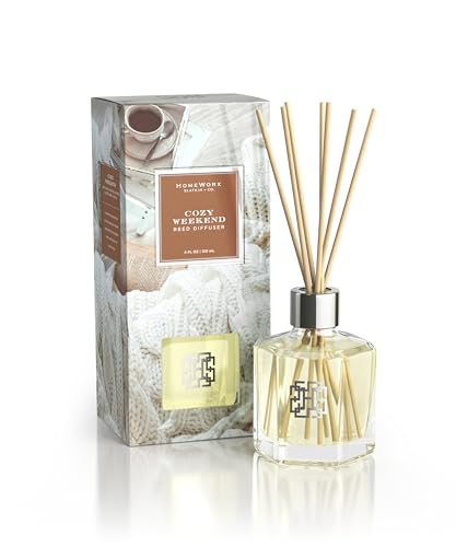 HomeWorx by SLATKIN + CO. Cozy Weekend Reed Stick Diffuser