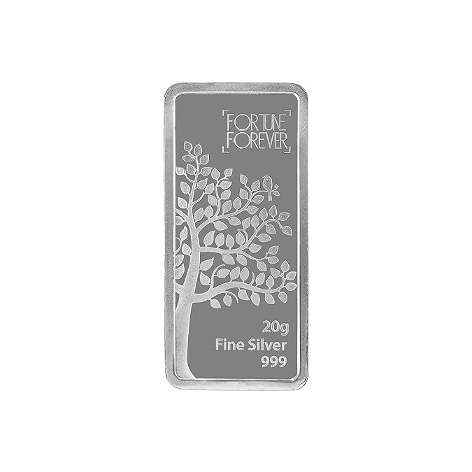 Hope Gems & Jewels® (5g, 10g, 20g, 50g, 100g)999 Pure Silver Bar for Gifting and Investment