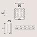 True Mods 10 Way Blade Fuse Box for Automotive [ATC/ATO Blade Fuses] [100 Amp][LED Indicator] [Protection Cover] [10-30V DC; 12V] Auto Marine Fuse Block