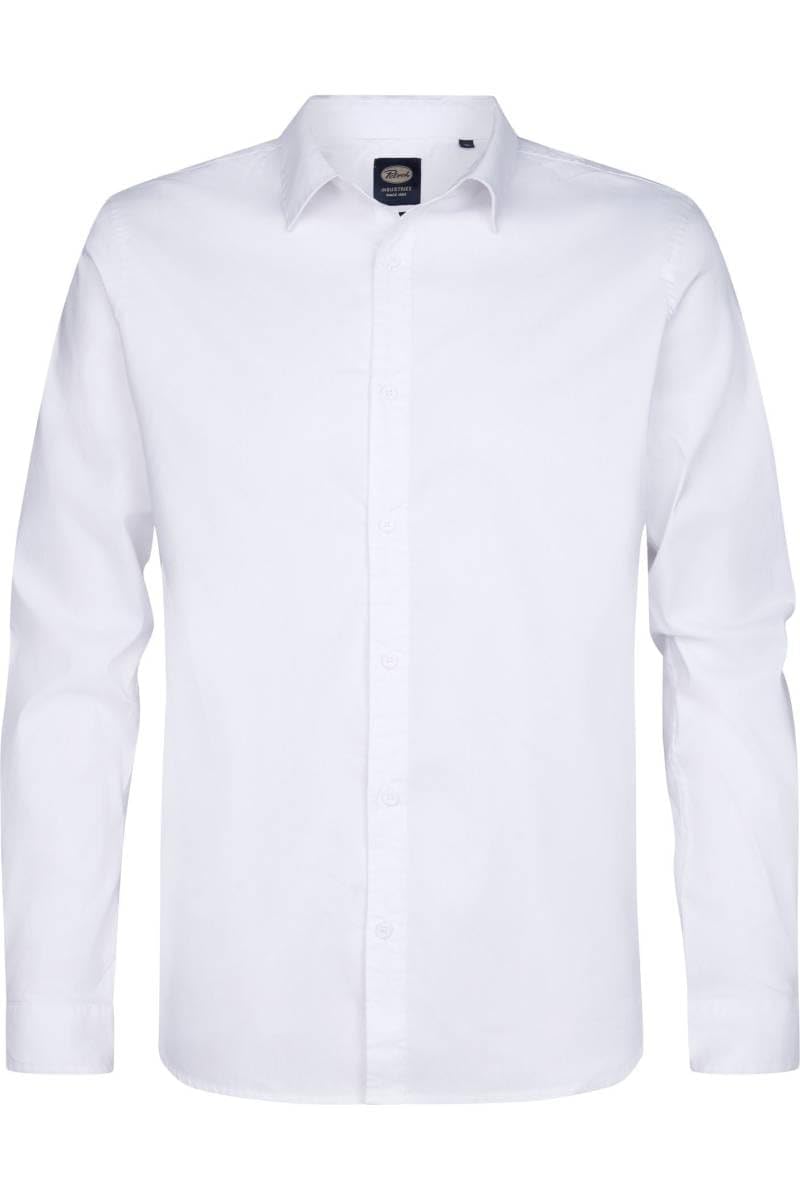 Petrol M-ros-sil002 Canottiera, Bianco Brillante, L Uomo