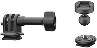 lixuesong Kit versátil de montagem de cabeça esférica para câmera esportiva de liberação rápida para tripés kit de acessórios para 360 câmeras profissionais para câmera esportiva conjunto de acessórios