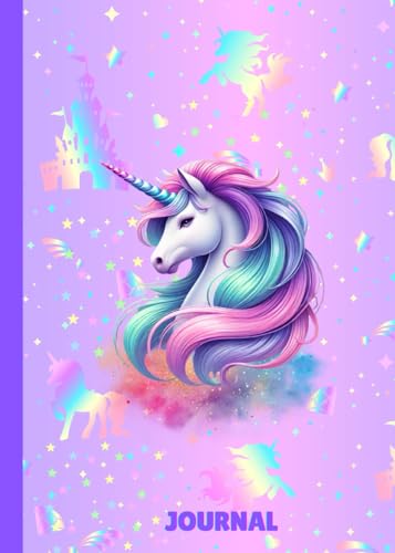 Self-Expression and Creativity Journal for Kids | Unicorn: 110 Pages | 5' x 7'