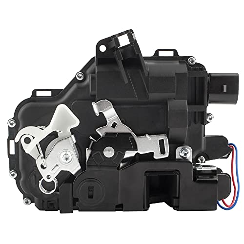 Image of BOXI Door Latch & Lock Actuator Rear Left Driver Side Fits for VW 98-10 Beetl-e 99-06 Golf 06-09 GTI 99-10 Jett-a 00-05 Passa-t 06-09 Rabbit Replaces 3B4839015 3B4839015A