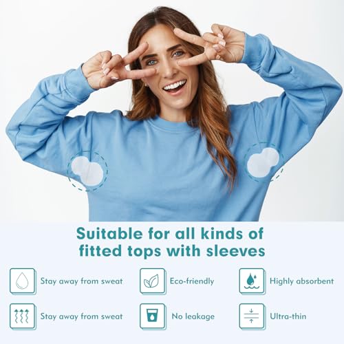 Yonghan [90 Pcs] Armpit Sweat Pads, Underarm Sweat Pads thumb #3