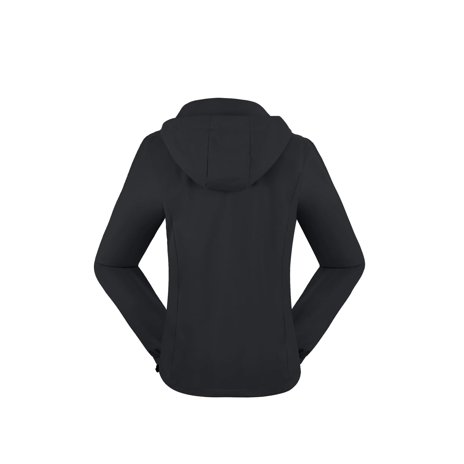 BATHRINS Regenjacke Damen Wasserdicht Atmungsaktiv Wanderjacke Windbreaker Leicht Outdoor Jacke mit Kapuze