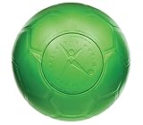 One World Play Project Indestructible Soccer Ball - Unpoppable, Unbreakable, Non-Deflating, Non-Toxic Futbol - Green, Size 4