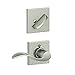 Schlage F59 Acc 619 COL RH Accent Interior Trim, Satin Nickel