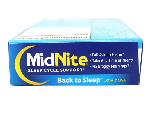 Midnite Sleep Aid for Occasional Sleeplessness, 30 Chewable Cherry Tablets Each (Value Pack of 4) - Image 6