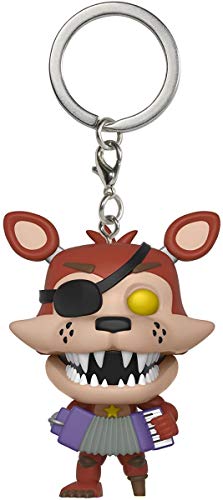 Funko 32154 Pocket POP Keychain: FNAF Pizza Sim: Rockstar Foxy