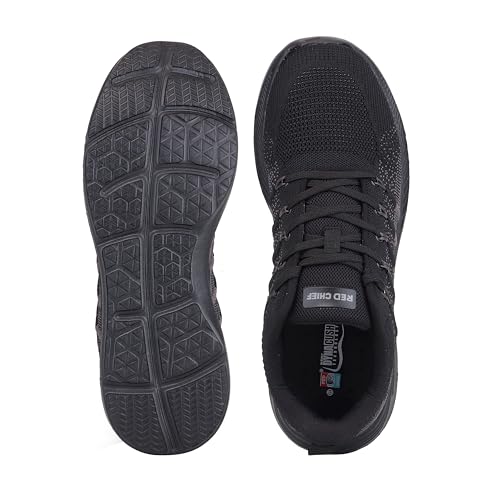 Image of Red Chief Men Sport Running Shoes | Breathable Flynet Lace-Up | Low Ankle (R1743)