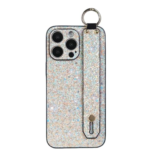 Coque iPhone 14 Plus à paillettes or idéale pour vos sorties et soirées
