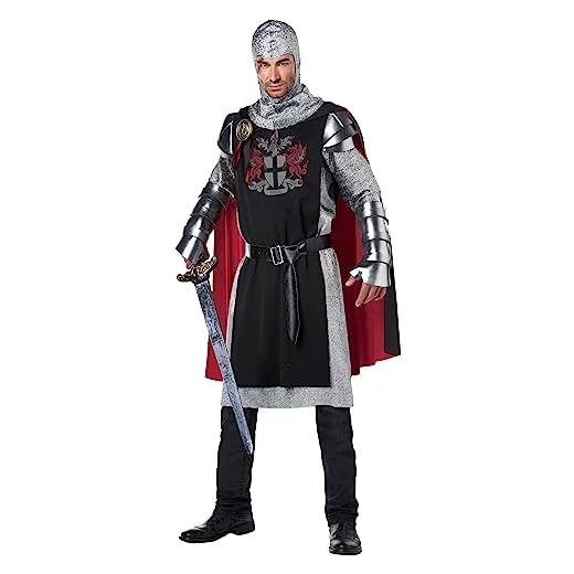 Men's Medieval Knight Costume for Adults