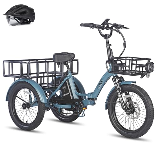 Fafrees F20 Mate E Bike Dreirad Erwachsene Fat Klapprad 18,2AH [ Offiziell...