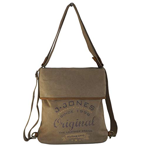 Jennifer Jones - präsentiert von ZMOKA JJO-DHAT-4558-NA - Bolso Cruzados para Mujer Marrón Naturaleza Talla única