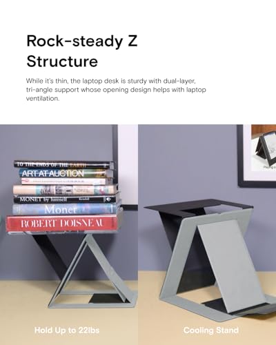 MOFT Folding Laptop Stand — Foldable, 4-Angle Portable Riser — view 5