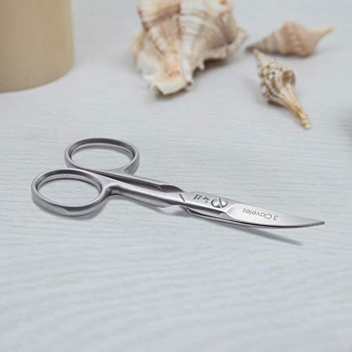 3 Claveles 12019 - Forbici per unghie, curve