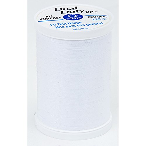 Hilo General Purpose Coats Corrente 250 yardas Blanco miniatura 3