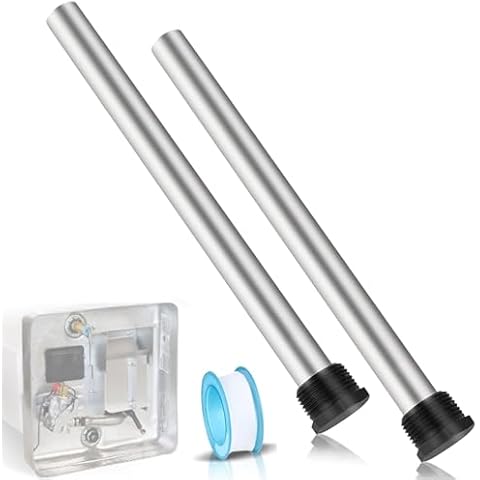 Poukaran RV Water Heater Aluminum Zinc Anode Rod，Suburban and Morflo - 9.25''Long & 3/4'' Thread Cover