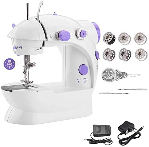 YLJYJ Máquina de Coser, Mini máquina de Coser portátil de ...