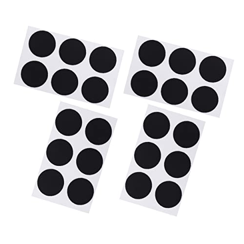 Garneck 4 Sheets Portable Patch Self Adhesive Bike Accessory Convenient Tube Repair Patches for Emergency Use Lightweight and Easy to Carry for Go Repairs Random Color