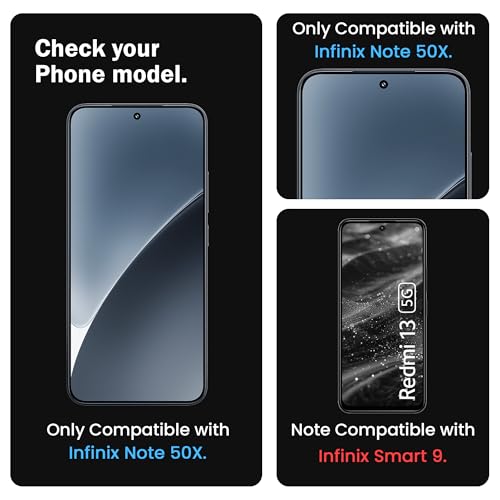 Image of ArmourPro Military Grade Gorilla Tempered Glass Compatible For Xiaomi 15 (6.36 Inch) With Easy Installation Kit for Smartphone| Edge To Edge Coverage | Black, Pack of 2