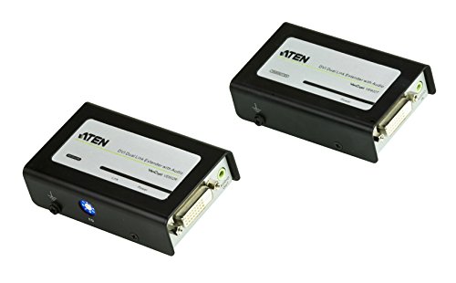 ATEN - Extender Dual Link Category 5e (DVI, 60 m, Porta Audio)