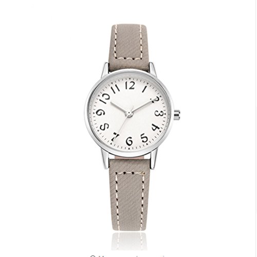 ENFANTS montres étanche enfants montres à quartz Cuir stabilité pour filles garçons enfants Fille montre Hot vente, gris Cover