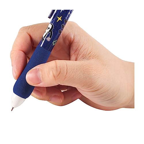 Set de 12 bolígrafos de gel retráctiles con tinta negra 0.5 mm miniatura 5